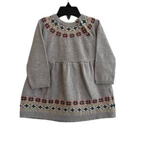 Carter's Gray Sweater Dress